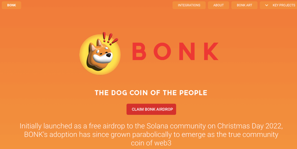 Bonk Airdrop